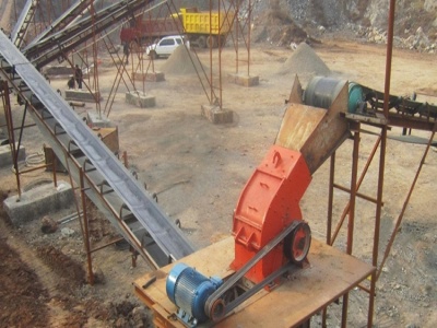 molino utilizado en la trituracion de piedra
