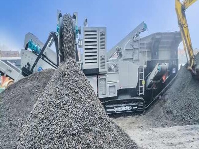 Linear crusher uses existing rock to gravel road .